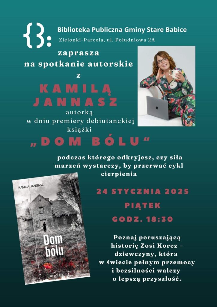Spotkanie autorskie Kamila Jannasz