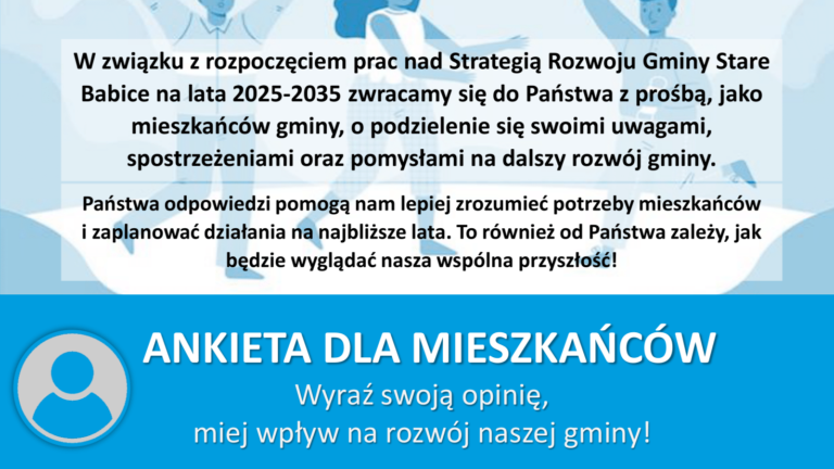 Opracowanie Strategii Rozwoju Gminy Stare Babice na lata 2025-2035
